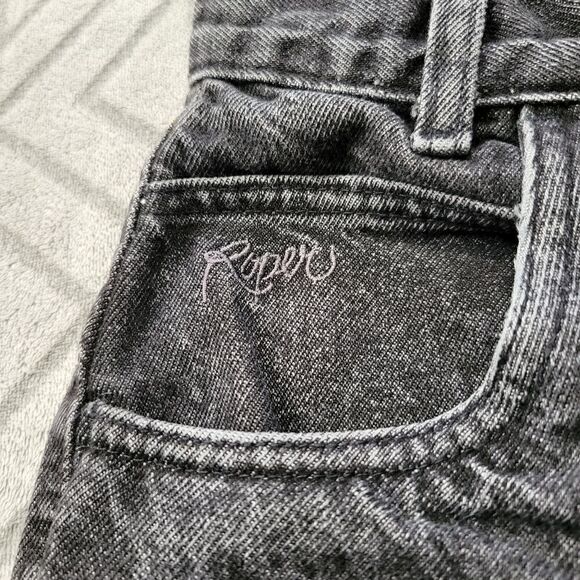 VintageāRoperāBlackāHighĀ RiseāJeans - Picture 3 of 9